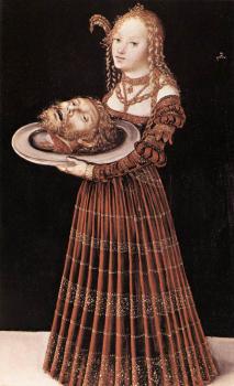 盧卡斯 伊爾 韋基奧 尅拉納赫 Salome with the Head of St John the Baptist